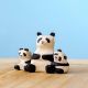 Houten panda familie met boom (7-delig), Bumbu toys 17936