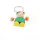 Houten sleutelhanger dieren, Bino toys 686408