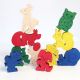 Houten dieren figuren basis kleuren, Rimex toys 114x