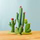 Houten cactussen set (4 stuks), Bumbu toys 21002