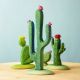 Houten Mexicaanse cactus, Bumbu toys 20999