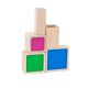 Houten sensorische piramide blokkenset, Bajo 39340