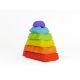 Houten regenboog blokkenset, Bajo 78790