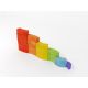 Houten regenboog blokkenset, Bajo 78790