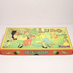 Vintage stijl bordspel Ludo (mens erger je niet), Rimex toys 1861