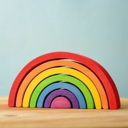 Houten regenboog klein, Bumbu toys 21032