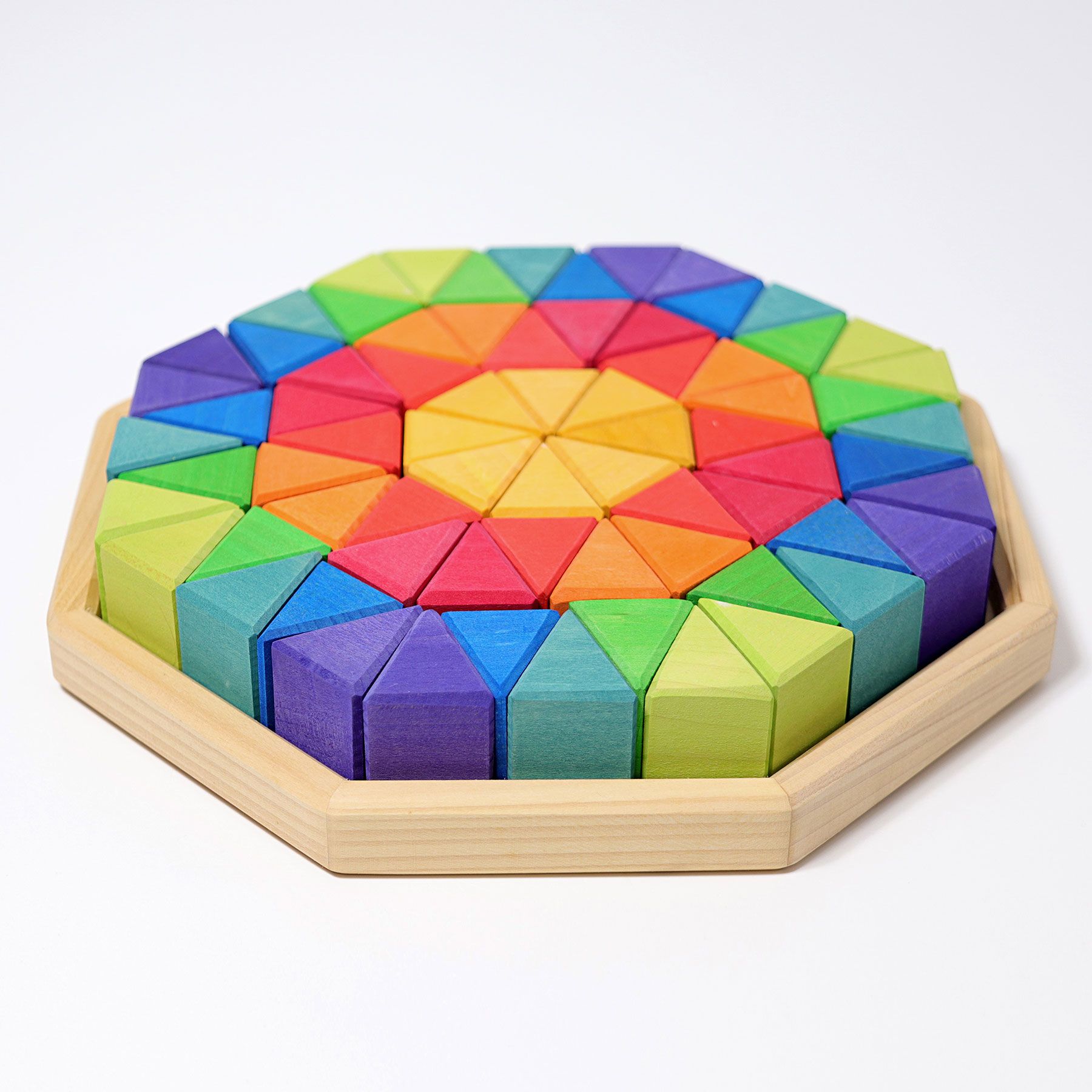 jeugd Canada Kosmisch Grimms 43280 - Grote houten grimms puzzel in de vorm van een octagon